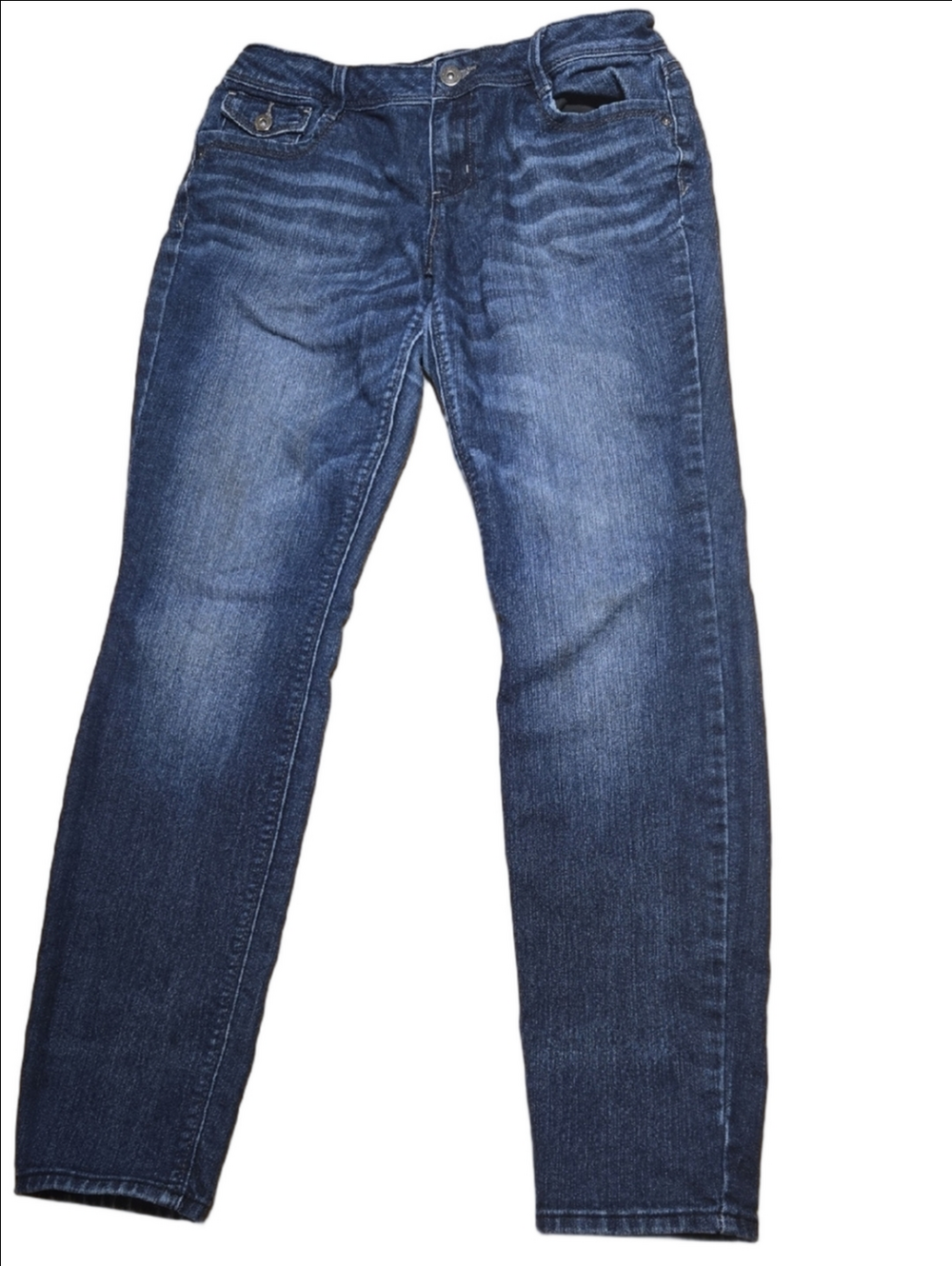♡lei Juniors's Skinny Jeans in Dark Blue Wash Size 7